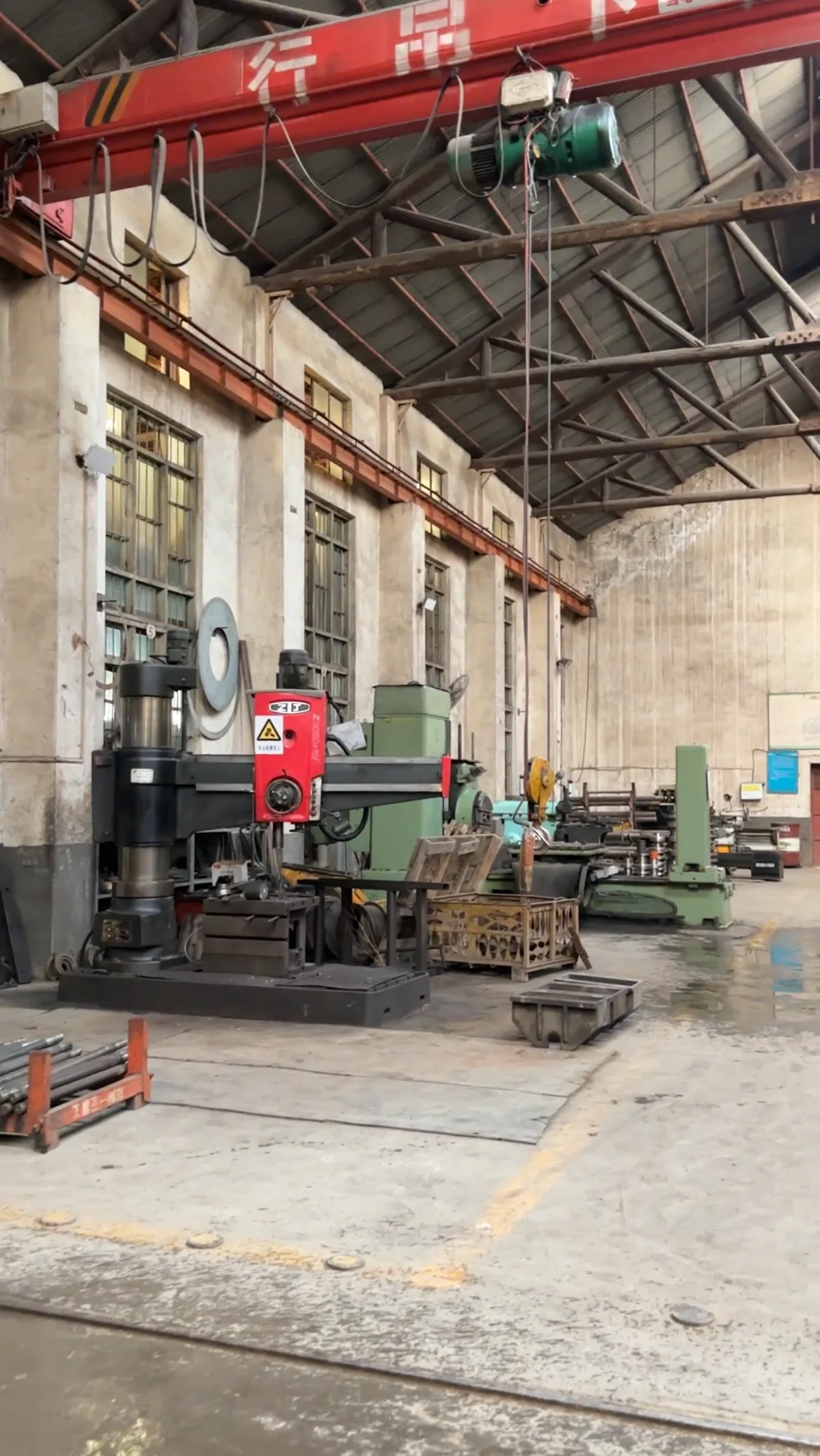 Machining equipment inside the Zhongji workshop