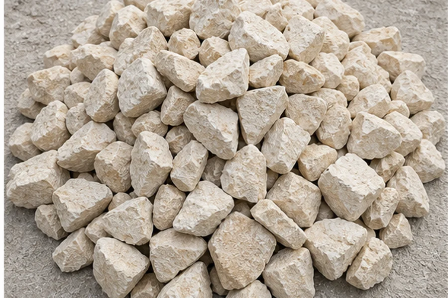 Limestone material illustration