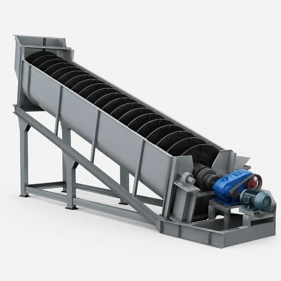 Spiral classifier equipment illustration