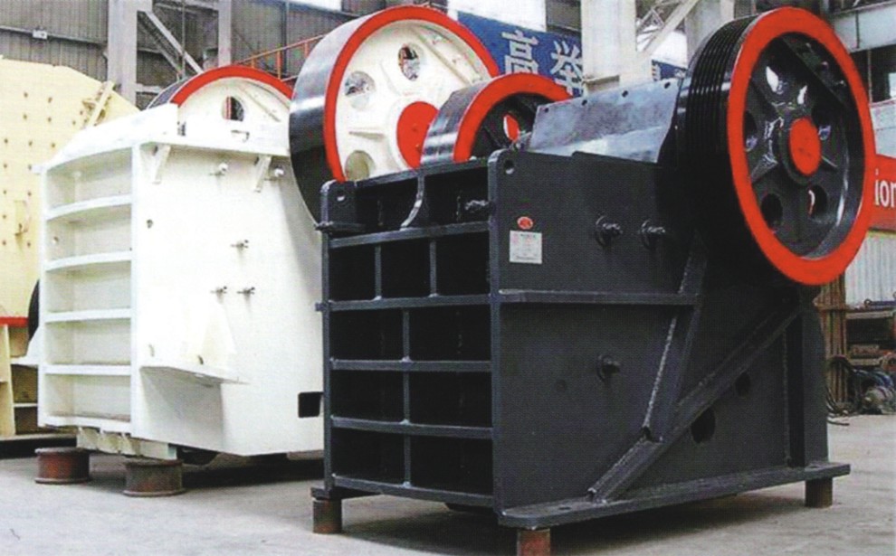 Jaw Crusher representative equipment from Zhongji company catalog