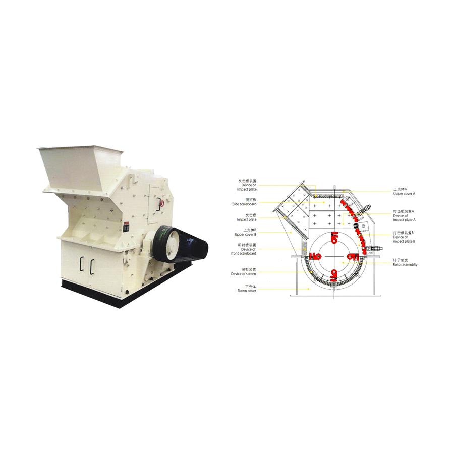 High efficiency fine impact crusher