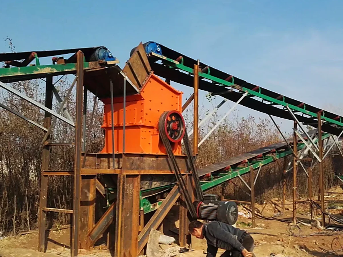 Équipement Zhongji sur un site industriel réel