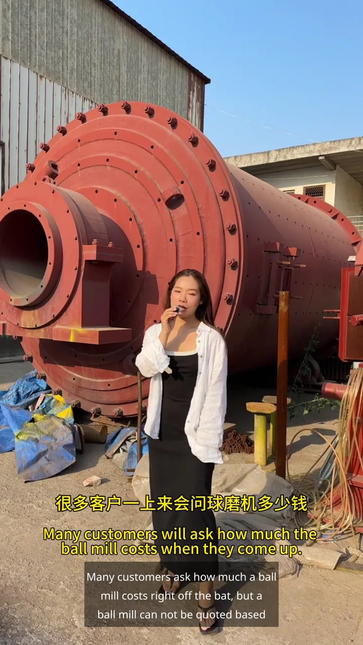 Ball mill price and model selection guide video cover at the Zhongji factory