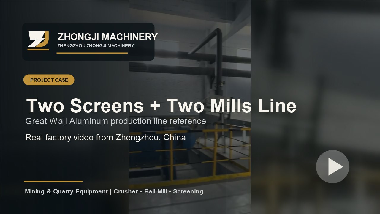 Great Wall Aluminum two screening machines and two mills video cover